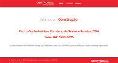 Desktop Screenshot of centrosulweb.com.br